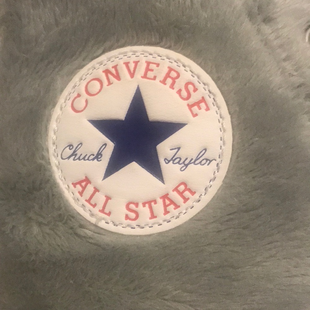 Fuzzy Gray Converse - image 3